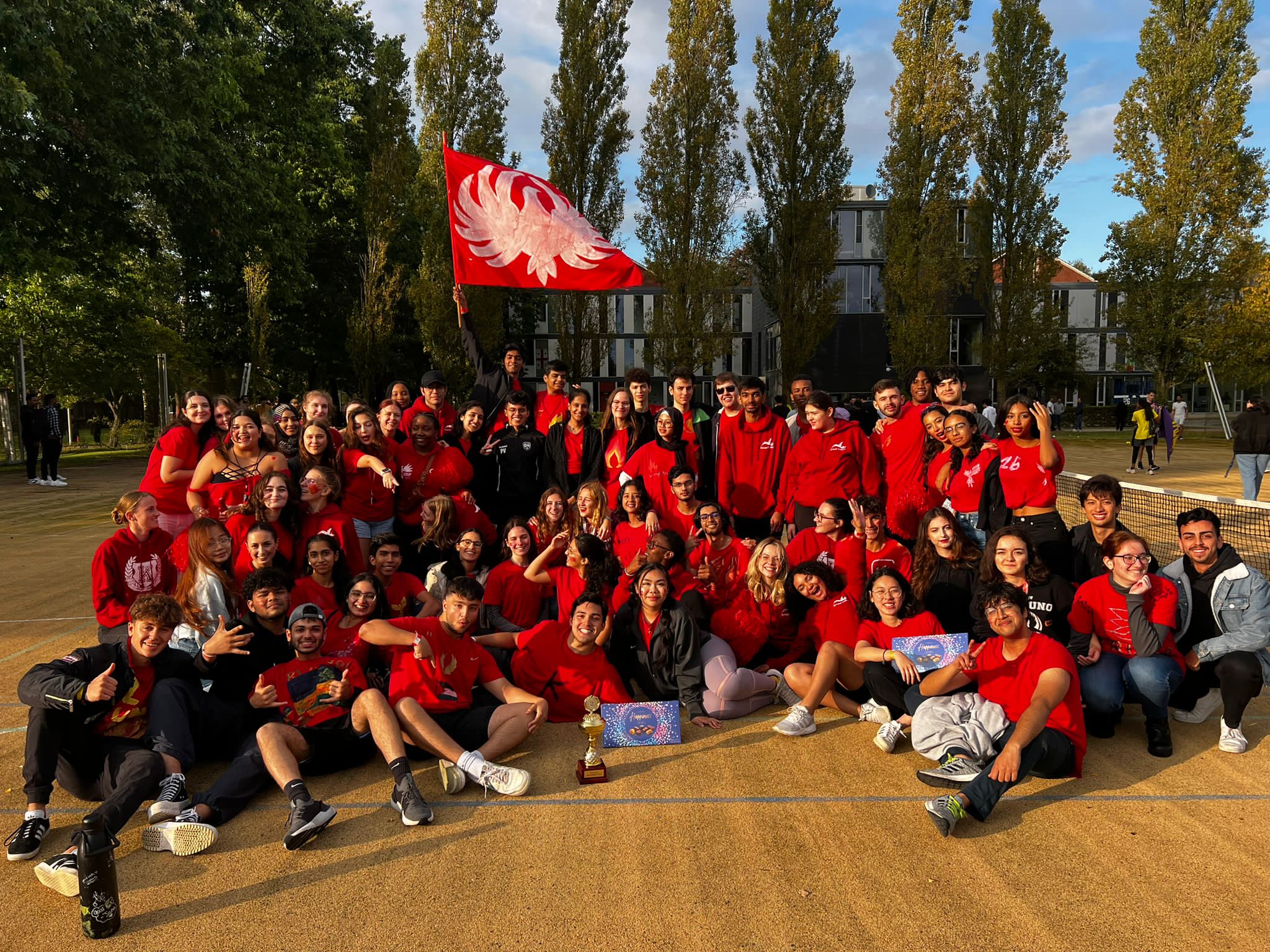 Group of Constructor university students