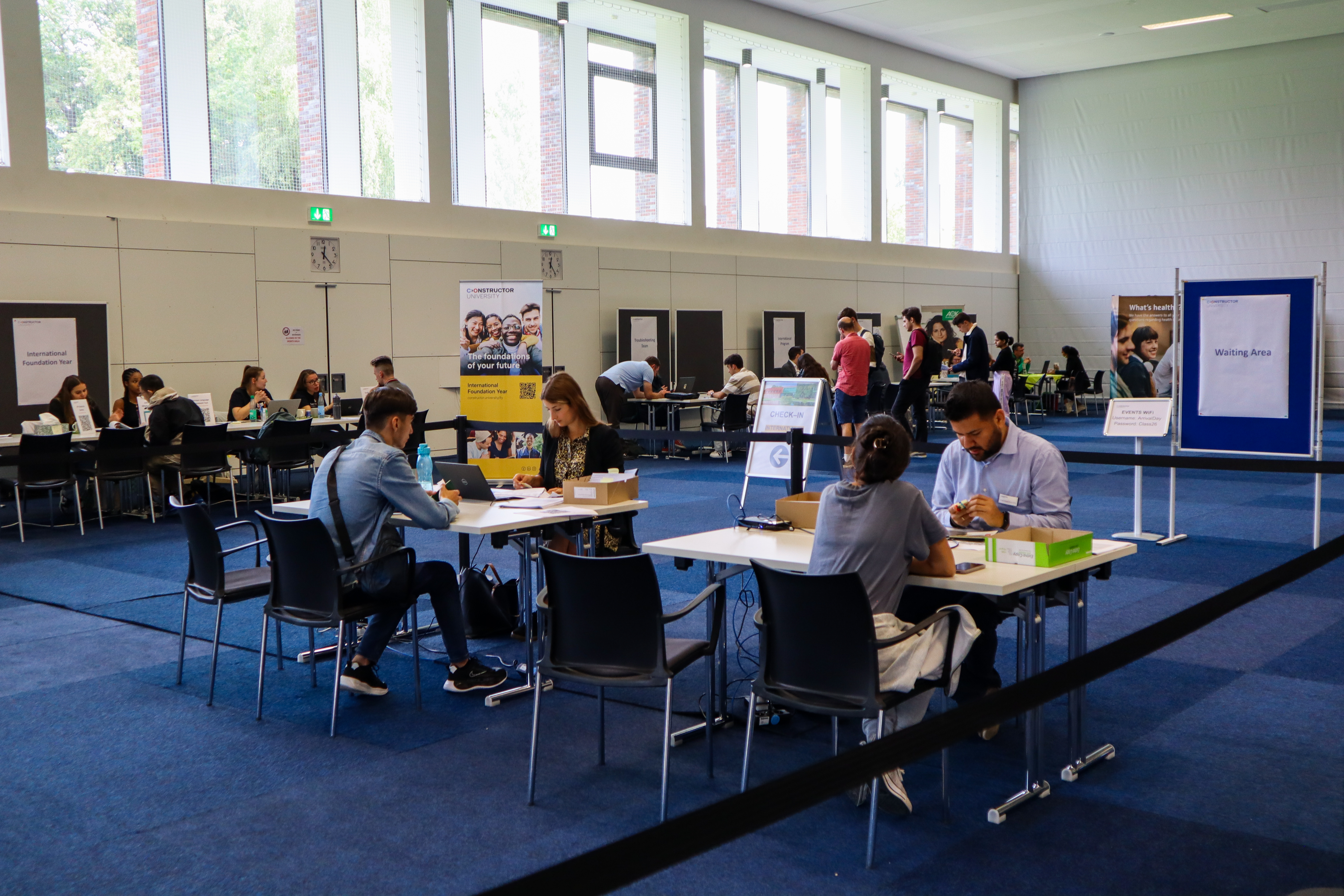 Group of students at Constructor University