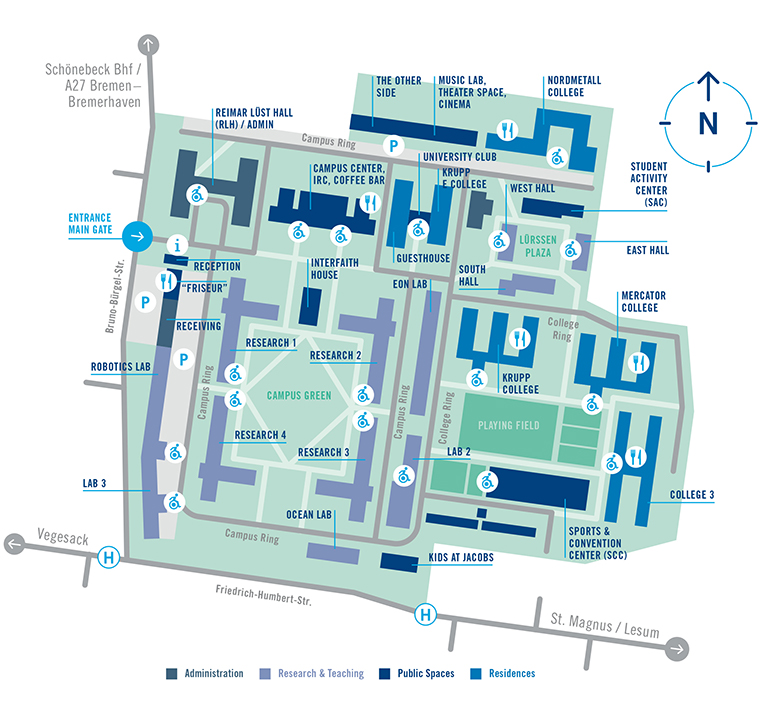 campus map
