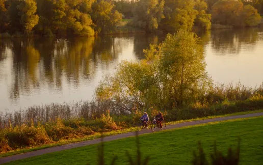 View of Lesum River close to Constructor University