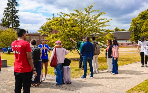 Group of Constructor university students