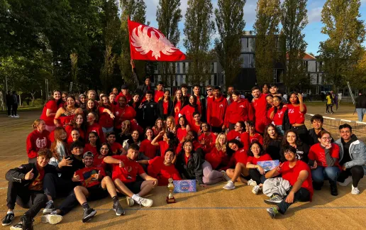 Group of Constructor university students