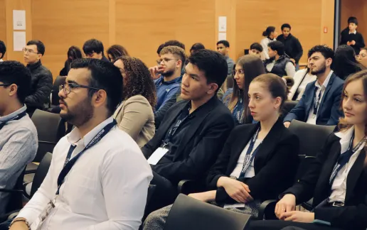 Group of Constructor university students