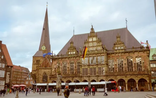 Bremen Marktplatz and Rathaus