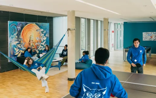 Mercator College – Common Area – Students_Engagement