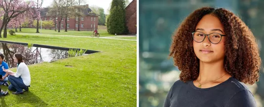 Maureen Knust findet ihre Berufung in der dualen Ausbildung an der Constructor University Bremen, nachdem Covid-19 ihre Pläne durchkreuzt hat. (Quelle: Constructor University)