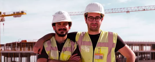 Rezi Chikviladze und Manuel Kimanov