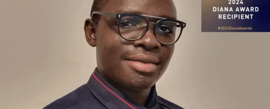 Constructor University student receives 2024 Diana Award for his impactful work in e-learning - Kinlo Ephriam Tangiri