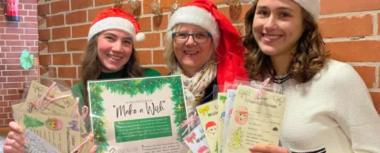 The 17th annual Make-a-Wish campaign returns for the holiday season.