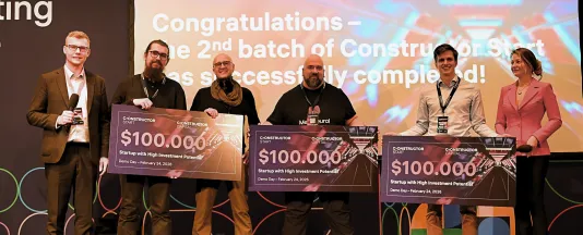 For the first time ever, three teams took the top prize at Demo Day: CellKinetica, MetaNeural and Qendra.