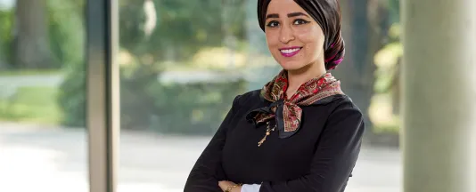 Constructor University Neurobiologist Dr. Radwa Khalil.