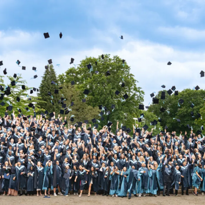 Graduation Hat Toss 2024