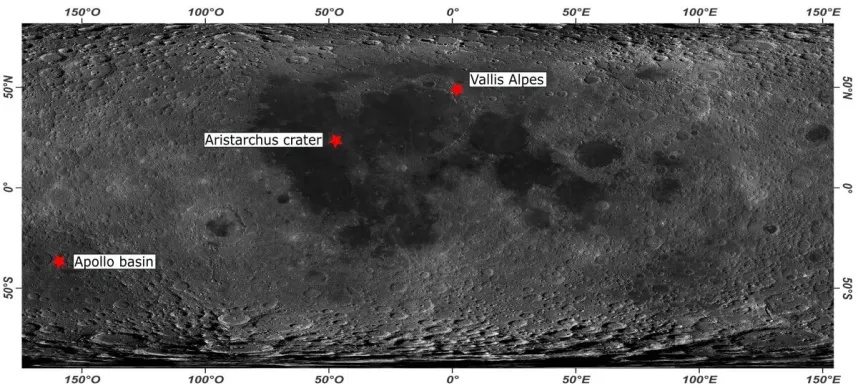 Free access to the lunar surface image