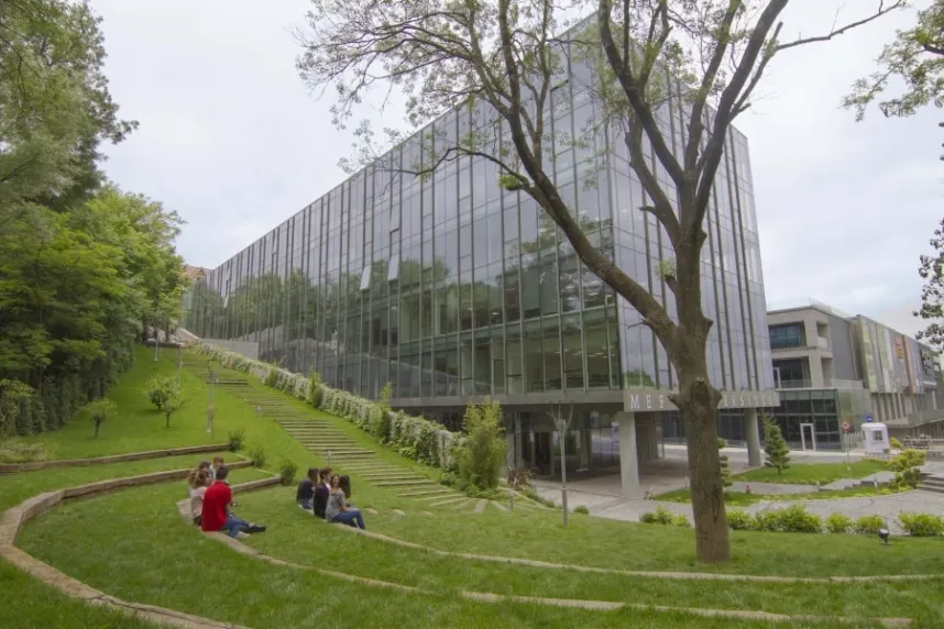 MEF University, established in 2012 by the İbrahim Arıkan Education and Scientific Research Foundation. University Campus.
