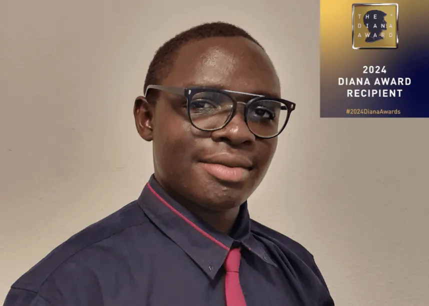 Constructor University student receives 2024 Diana Award for his impactful work in e-learning - Kinlo Ephriam Tangiri