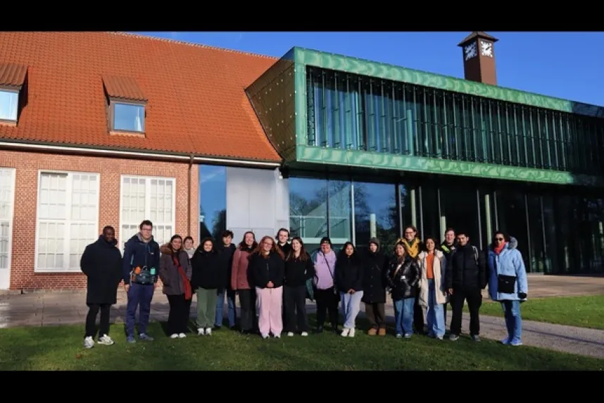 Hofstra University group comes to Bremen and Constructor University