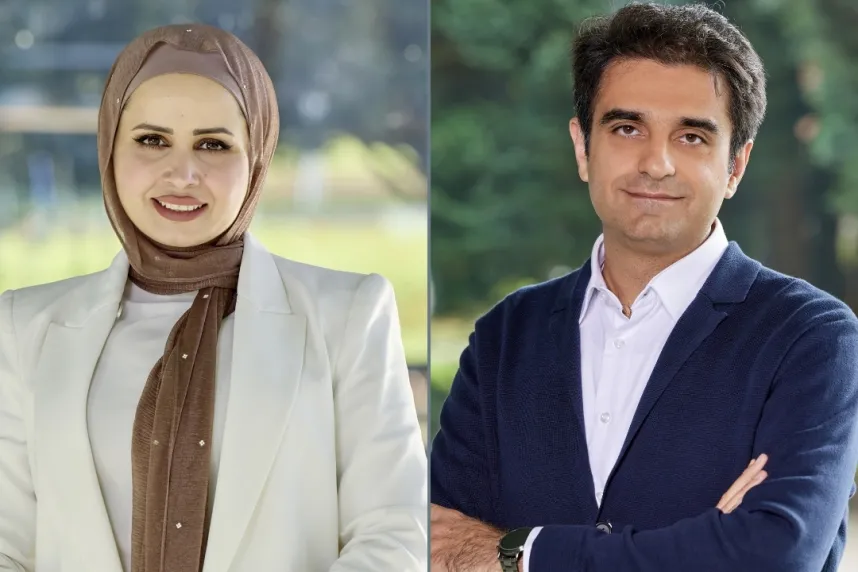 Omaymah Al-Mashaleh and Dr. Omid Fatahi Valilai from Constructor University’s Emerging Technologies in Industrial Engineering (EITIE) Group.