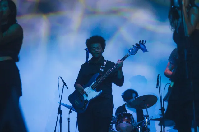 Students of Mercator College performing at ArtOnFestival