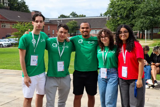 Group of Constructor university students